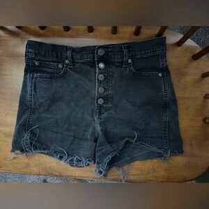 GAP Charcoal Denim Shorts